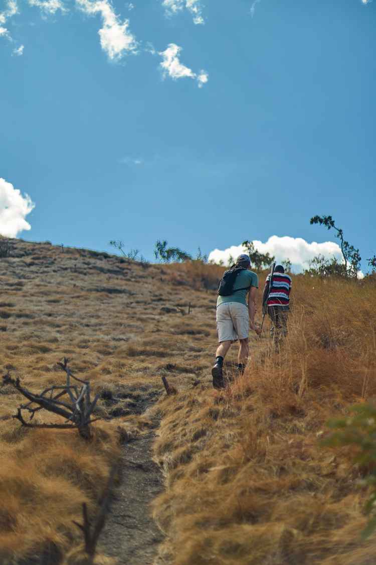 Trekking to the summit of Mayense, Mutinondo’’s highest peak, (image by Nkwazi/Adriaan De La Rey).