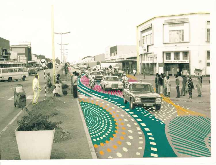 Old image of Lusaka town, (image courtesy of ZANIS).