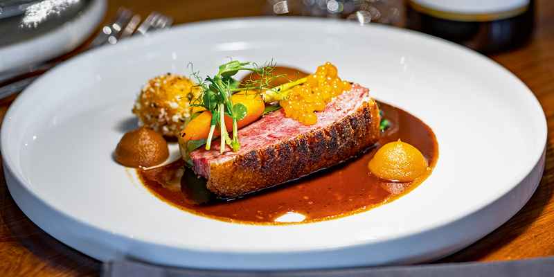 Pan-seared Duck Breast. (Image courtesy of Jessy'z Fine Dining).