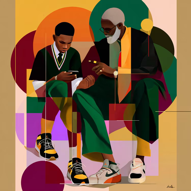 Elders spoke because they had earned the right to, and younger people listened because listening was part of becoming.  (Image is artists impression).
