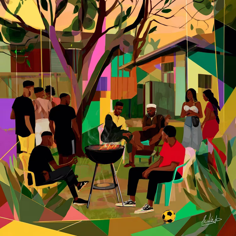 In many Zambian communities, they once explained the world as it was lived: how to treat others, when to speak, when to wait, and how to survive together. (Image is artists impression).