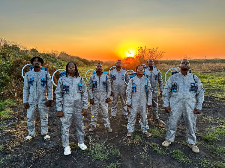 Edward Mukuka Nkoloso, a Zambian school teacher and revolutionary, launched a space programme for a newly independent Zambia—a dream long dismissed by Western media as a curiosity or a joke. (Image courtesy of Circus Zambia & Wake The Beast).