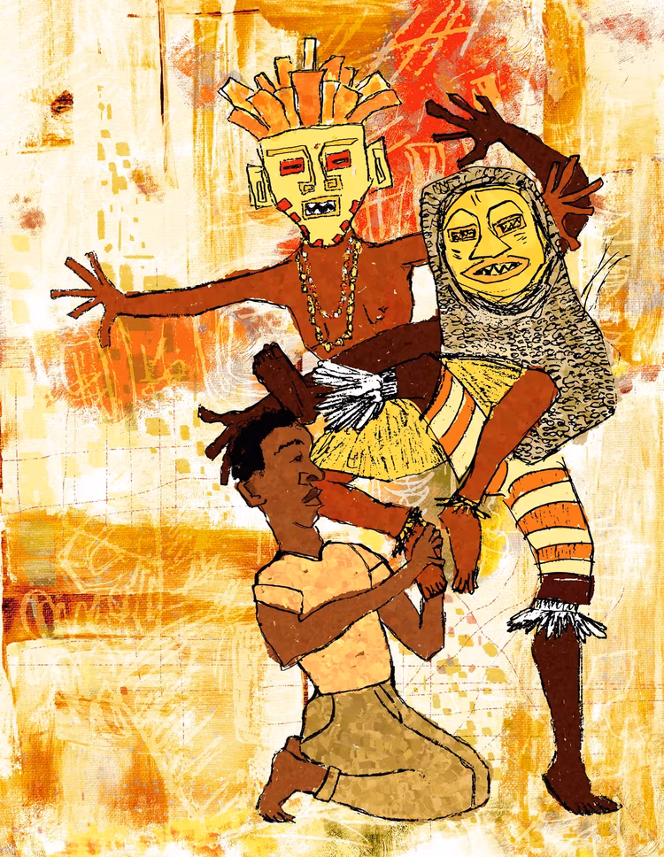 These sorts of practices defy nature and the principle of free will. (Illustrations by Tsungai Kaunda for Nkwazi Magazine).