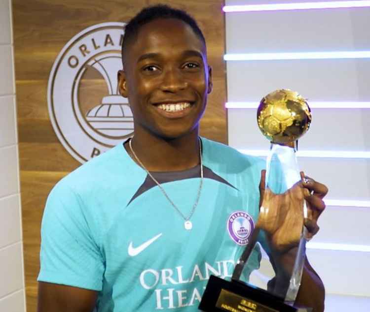 Copper Queens and Orlando Pride striker Barbra Banda is the 2024 BBC Women&#x27;s Football Player of the Year (Image courtesy of BBC)