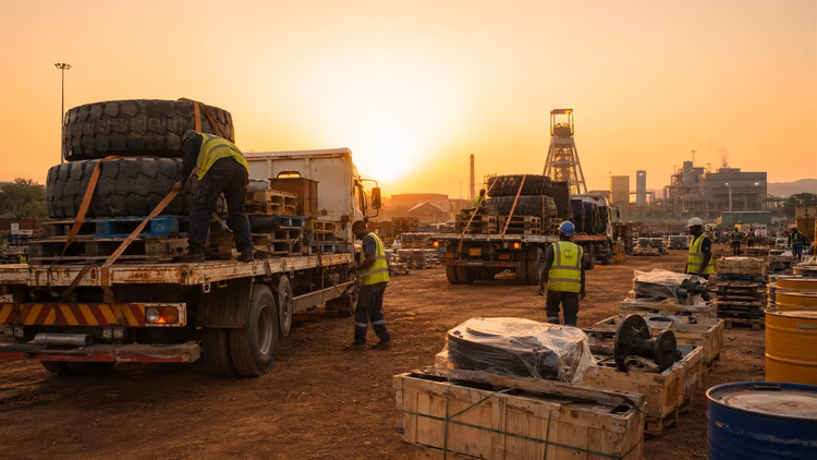 Mines cannot exist in isolation. Support from local companies is essential to provide critical support requirements for smooth operations. (Image is artists impression).