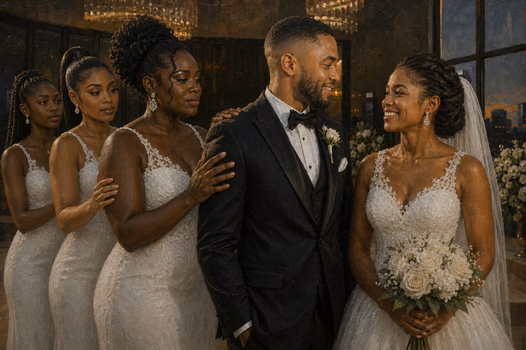 Traditional polygamous arrangements have existed across many African societies for generations. (Image is artists impression).