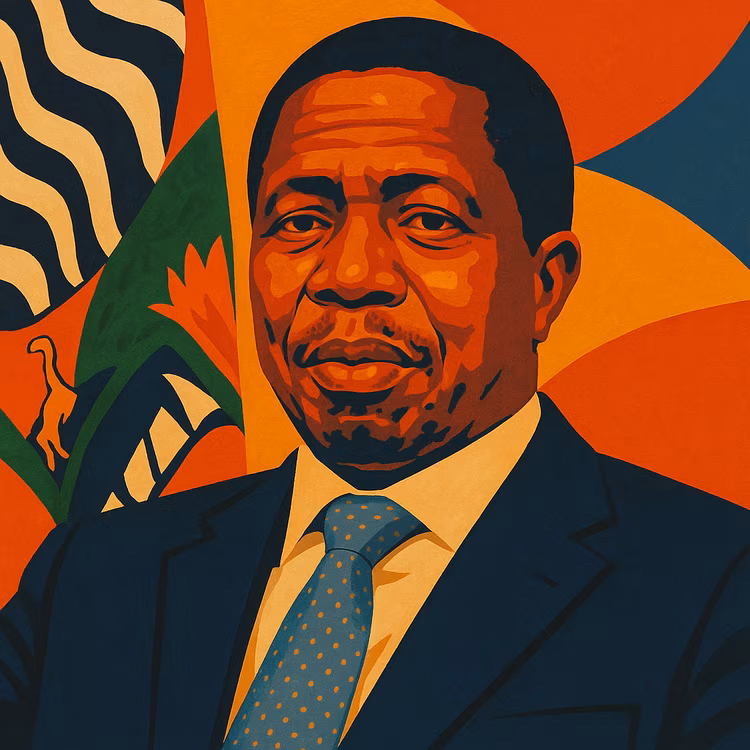 President Chagwa Lungu's achievements included continuing infrastructure development. (Image is artists impression).