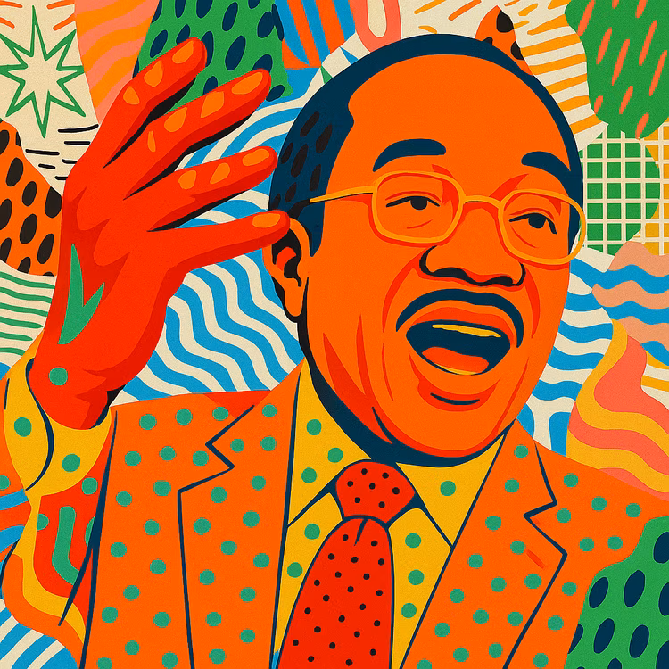 President Chiluba was a trade union leader before becoming Zambia’s first democratically elected president. (Image is artists impression).