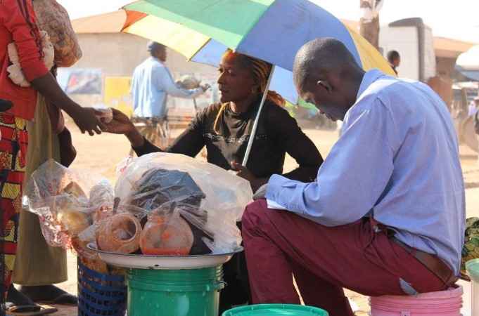 Chikanda is a popular street food (Image credit - Atlas Obscura/Seoljong Kim)