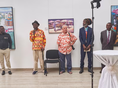 Kafwafwa in the Compound, The Day by Day Ghetto Exhibition