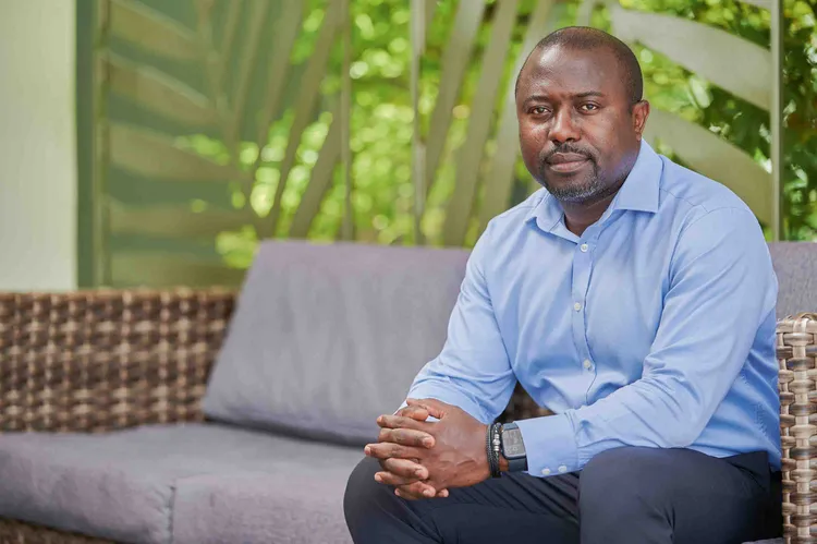 Jason Mwanza, Zamtel CEO. (Image by Nkwazi/Teddy Mweemba).