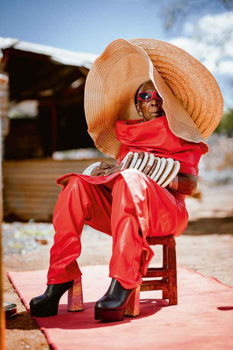 Margaret Chola, styled by Diana Kaumba. (Image courtesy of The Legendary Glamma).