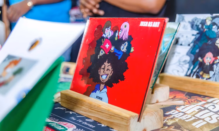 Artists, illustrators and merchandise vendors help bring LsCon to life, turning their interests into work they can share with an audience that appreciates their creativity. (Image courtesy of Raphael Tembo).