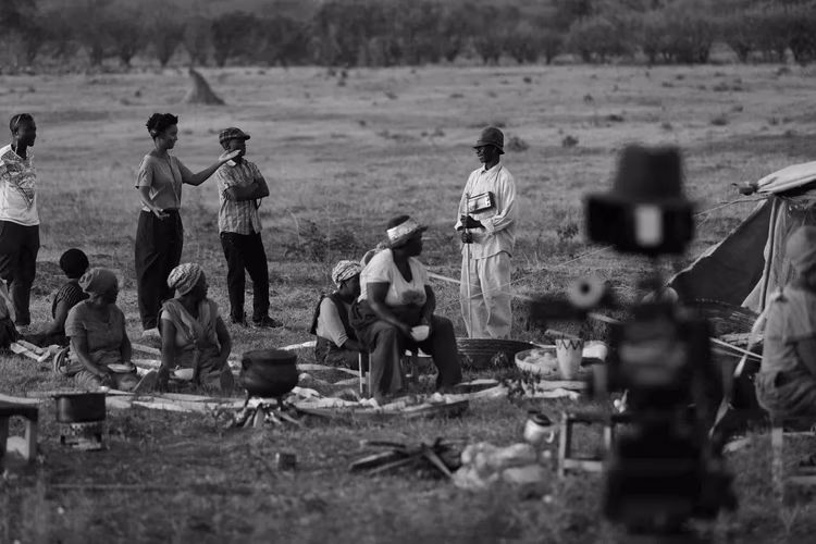 Rungano studied acting before becoming a director, performing as an extra in Bollywood movies. (Image courtesy of Rungano Nyoni).