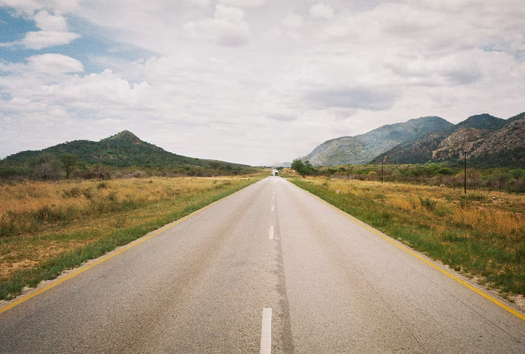 Roads in Zambia have an aura of mysticism; is anyone quite sure what to expect? (Image courtesy of Sebastian Moronell).