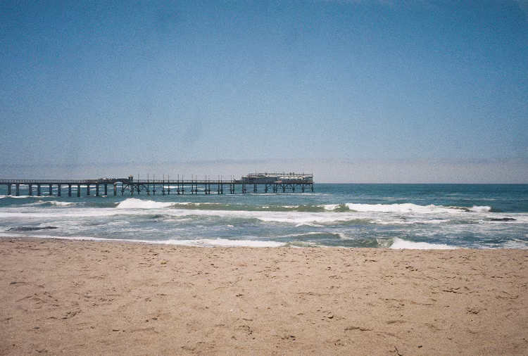 Swakopmund, a town at the mouth of the Swakop River. That means driving around 1,100 km in a day. (Image courtesy of Sebastian Moronell).