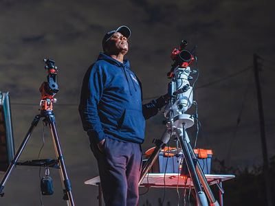 A Cosmic Affair<br><span class='subtitle-style'> An Astrophotographer’s Tale</span>