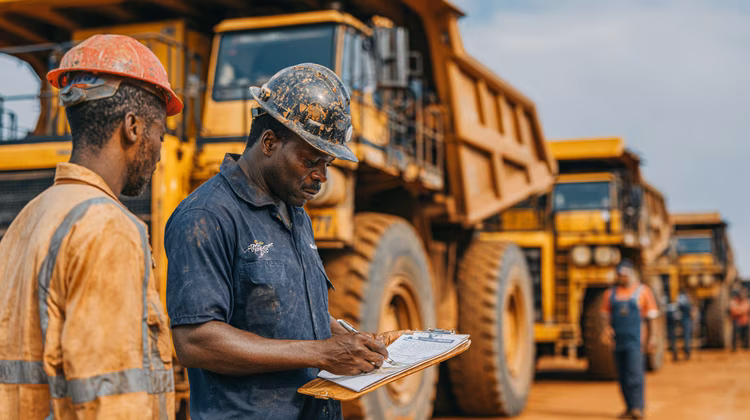 Every stage of mining requires specialised services. Exploration teams need accommodation and transport. (Image is artists impression).