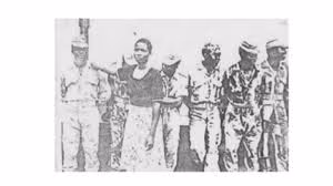 Nora Soko identifies Milton Sipalo, aka the Lusaka Strangler, in a lineup.