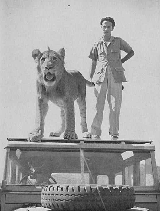 Wildlife conservation pioneer Norman Carr  (Image courtesy of Wildlife Crime Prevention [WCP])