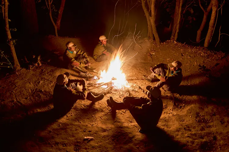 Anti-poaching night patrol. (Image by Nkwazi/Justine Kunda).