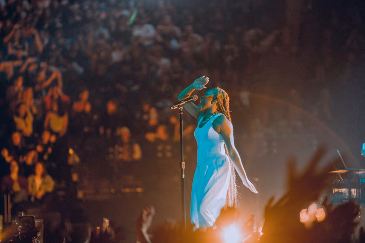 Sampa found a loophole by pursuing a career in audio engineering, blending her affinity for music with her inclination towards technology. (Image courtesy of Matty Vogel).