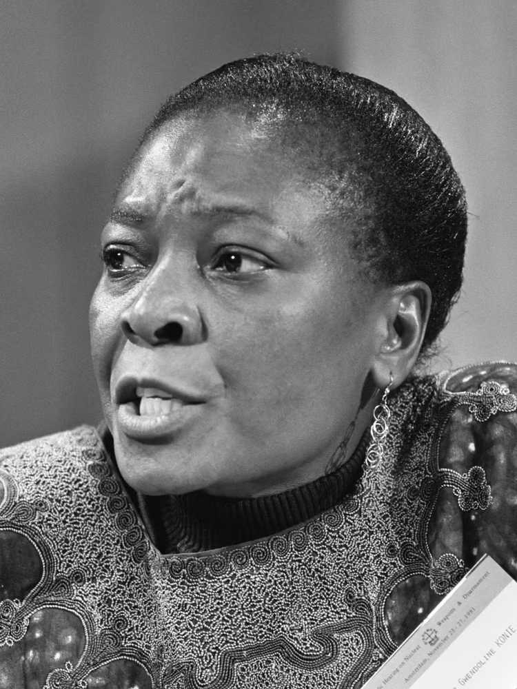 She was nominated to the Legislative Council in 1962, making her one of the first female legislators and later served as Zambia's Ambassador and UN Permanent Representative. (Image courtesy of Rob Bogaerts via Wikimedia).