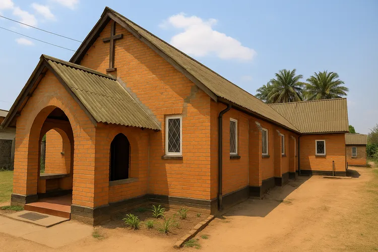 St. George's Anglican Church was erected in 1918 by British settlers in what was then referred to as “Broken Hill”, now Kabwe.