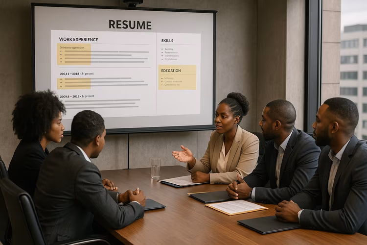 Finding the perfect fit starts here. The right resume can change everything. (Image is artists impression).