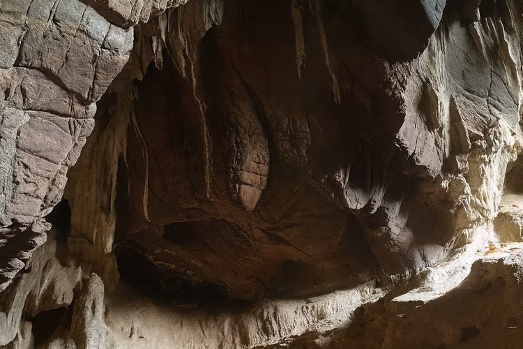 Leopard's Hill cave is located on Lusaka's edge and holds anthropological and archeological significance. (Image is artists impression).