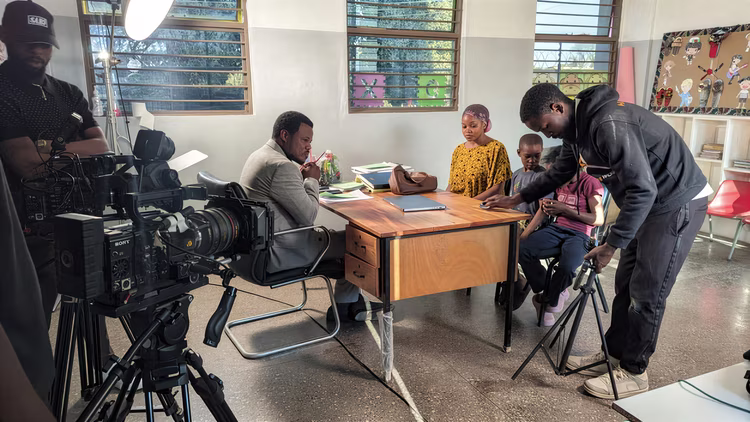 The Light tells the complex, heartbreaking story of Mervis, a single mother of six children struggling to keep her family alive. (Image courtesy of Frank Sibbuku).
