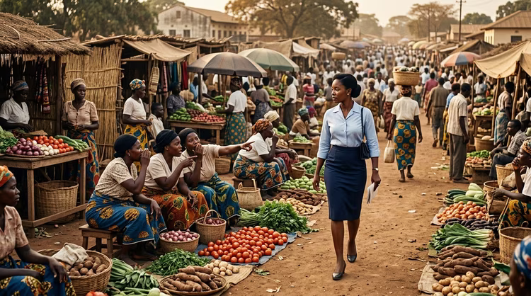Africans who socialised with whites, wore suits, spoke fluent English were branded Bakapulikoni. (Image is artists impression).