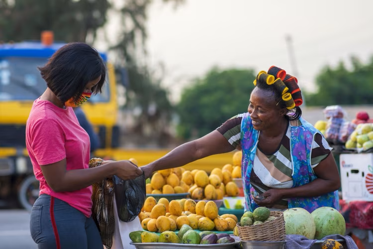 Mbasela refers to a small, free extra included in a purchase, usually without being asked for... an extra tomato, a bit more relish, or a handful of vegetables.