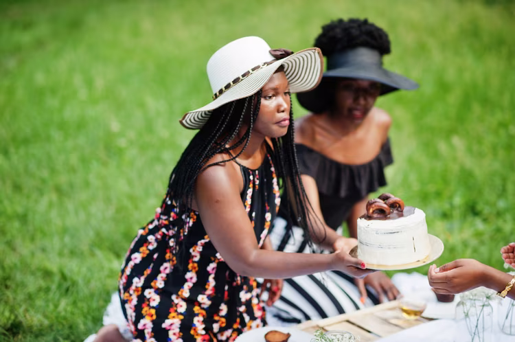 Motherhood is a 24/7 job, so a day out in fresh air and nature is the perfect way for her to unwind and reset.