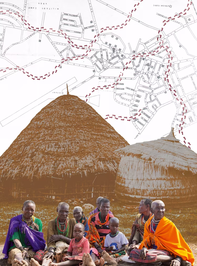 As modern boundaries attempt to contain fluid identities, the past lingers, reminding us that African identity has always been expansive, interconnected, and in motion. (Image illustration by Macdonald Moyo for Nkwazi Magazine).