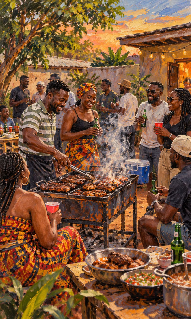 Why Zambians Love a Braai