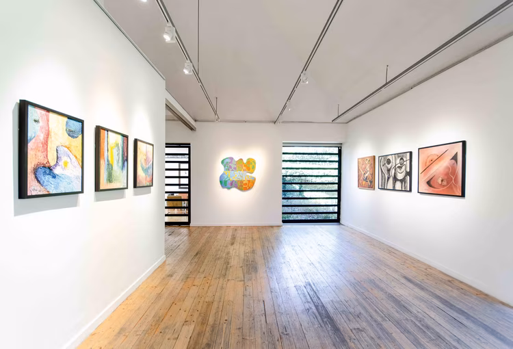 Gallery MOMO isn't simply about showing art for art's sake; they are committed to supporting artists in practical ways to help them make a living. (Image courtesy of Gallery MOMO).