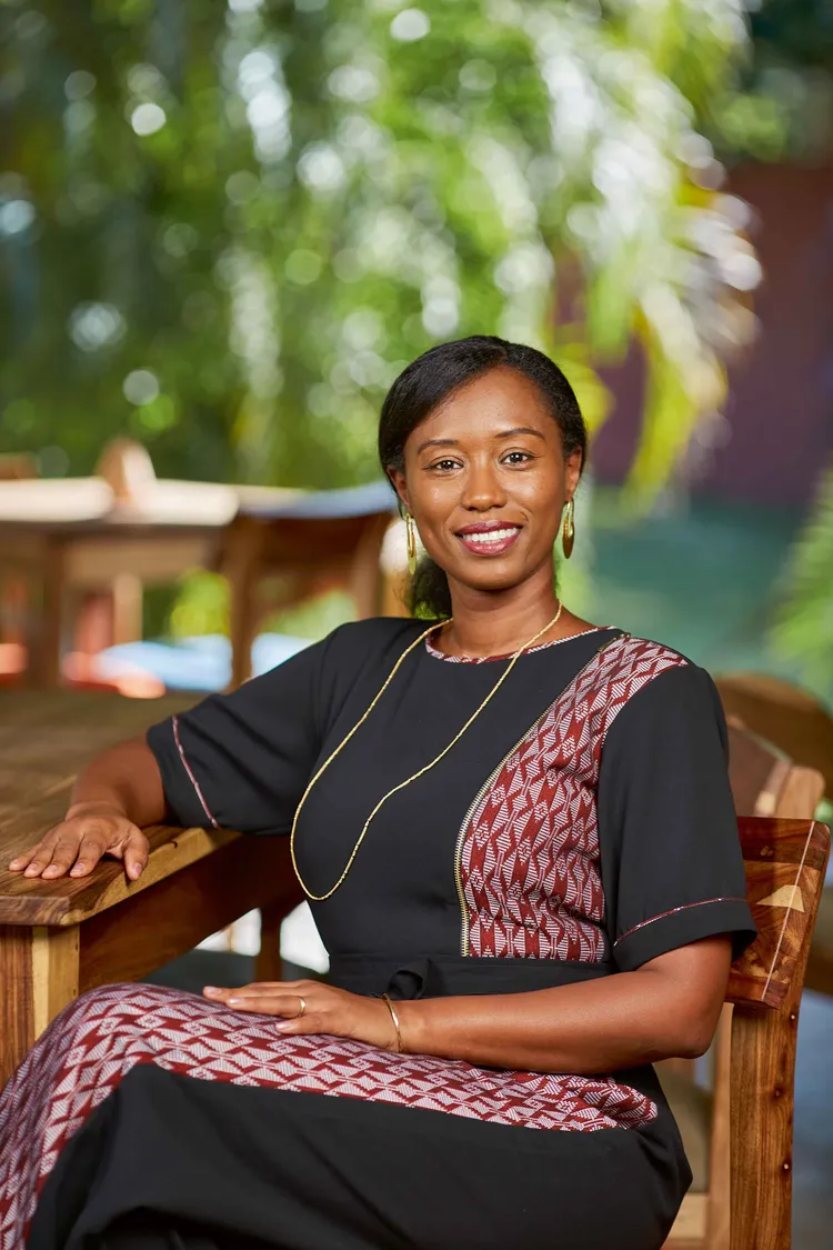 Salamata Ball, Managing Director of TotalEnergies Zambia. (Image by Dickson Kunyongana).