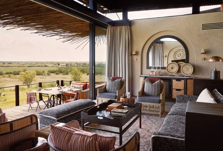 Unwind in the spa, gym or yoga deck, all overlooking panoramic views of the Luangwa Valley for moments of pure relaxation. (Image by Elsa Young for Nkwazi Magzine).