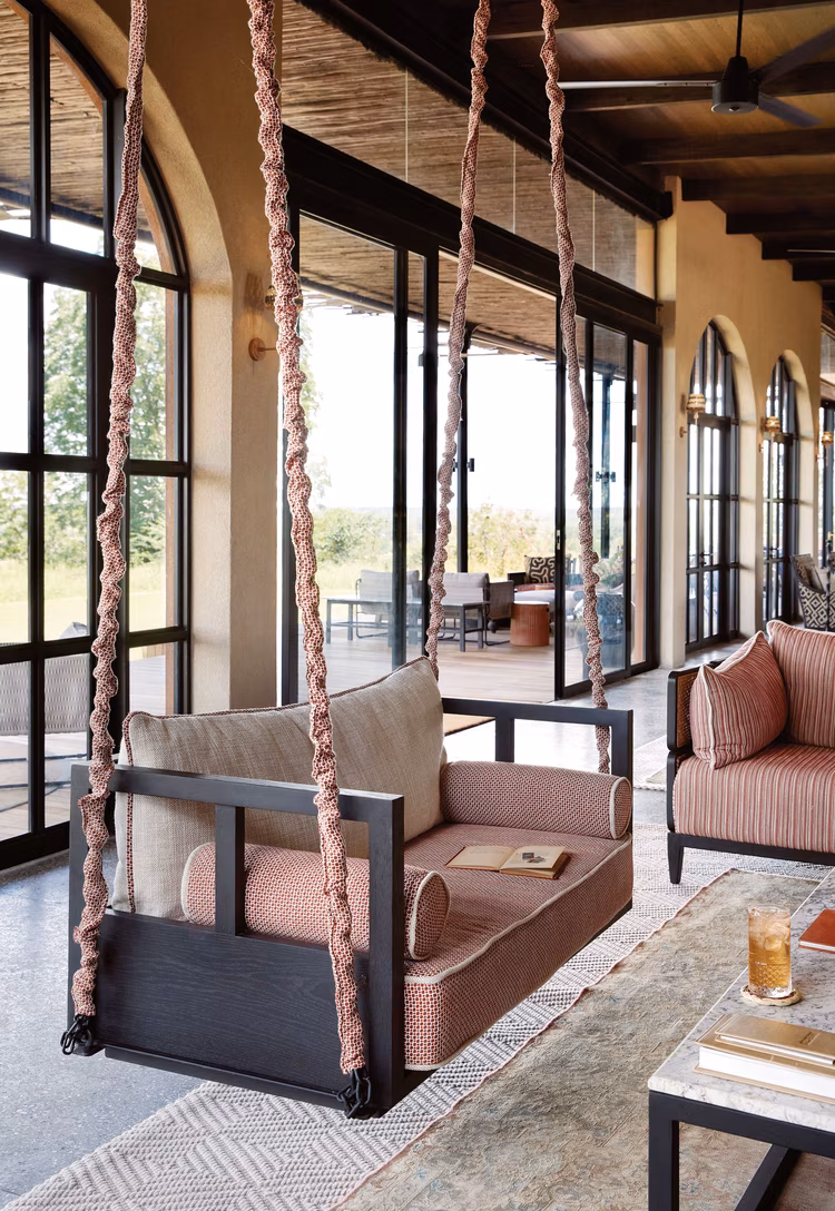 Following a warm greeting and a short two hour transfer from Mfuwe, you will discover the lodge perched atop Chichele Hill in South Luangwa NP. (Image by Elsa Young for Nkwazi Magazine).