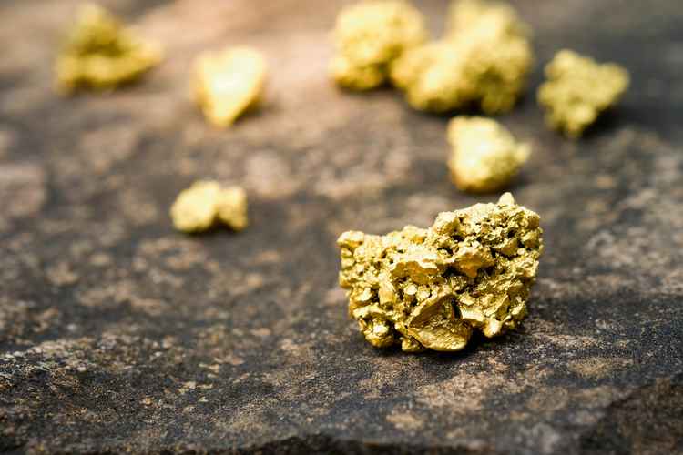 Gold nugget. (Image/iStock).