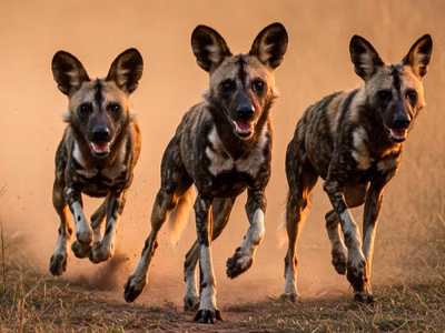 African Wild Dogs' Record-Breaking Journey Across Zambia