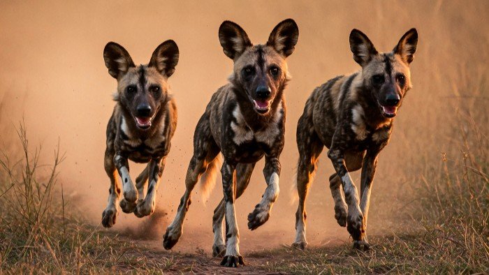 African Wild Dogs' Record-Breaking Journey Across Zambia