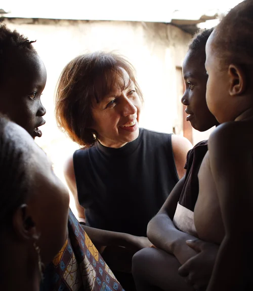 Jane Kinney Meyers observed the devastating impact of the HIV/Aids epidemic firsthand. The toll on the youth orphaned by the disease was arguably the hardest reality to cope with. (Image courtesy of Lubuto Library Partners).