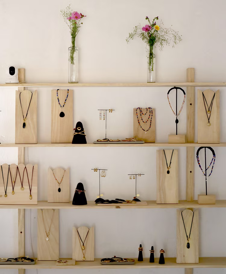 It specialises in jewellery-making as an art form, offering beautiful African-inspired collections that are hard to leave without purchasing. (Image courtesy of Mwezi Blu Jewellery).