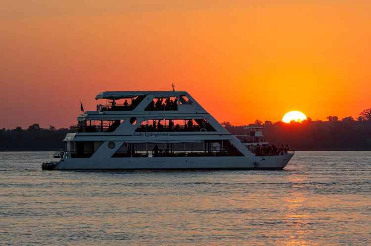 Sunset cruise on the Zambezi