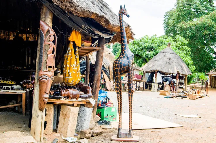 Kabwata Cultural Village. (Image via Alamy).