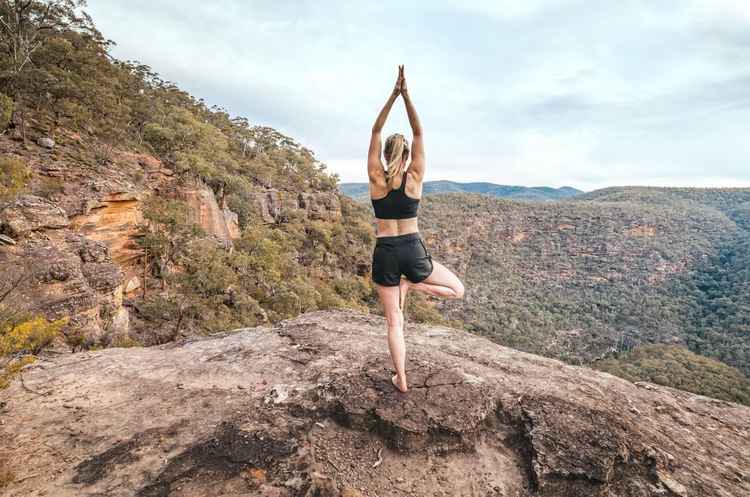 Yoga in nature