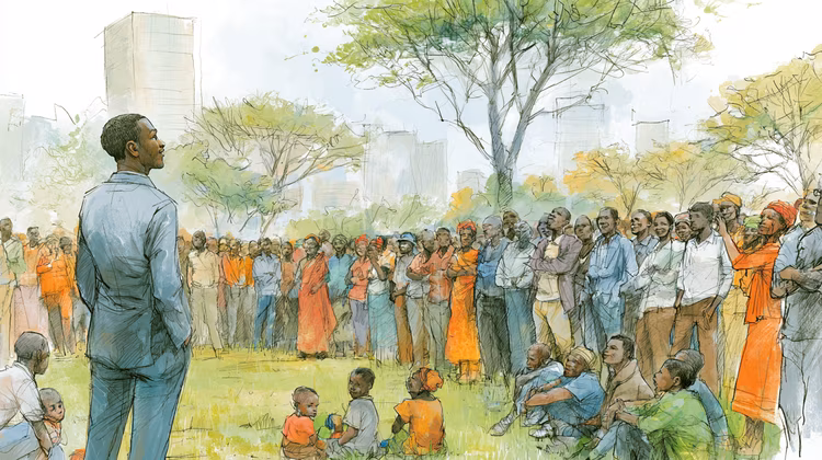 Unity Day commemorates the shared struggle against colonial rule that united diverse groups during the miner strikes of the early to mid-20th century. (Image is artists impression).