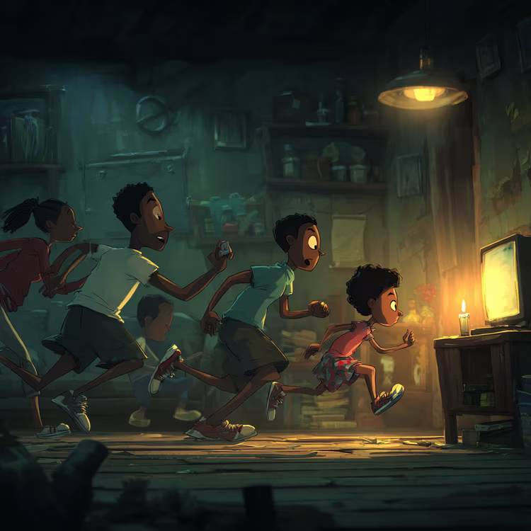 Every Zambian who isn’t committed to a solar panel becomes an unwilling athlete. We sprint at record-breaking speed to the nearest cable at the slightest spark of a bulb. (Image is artists impression).